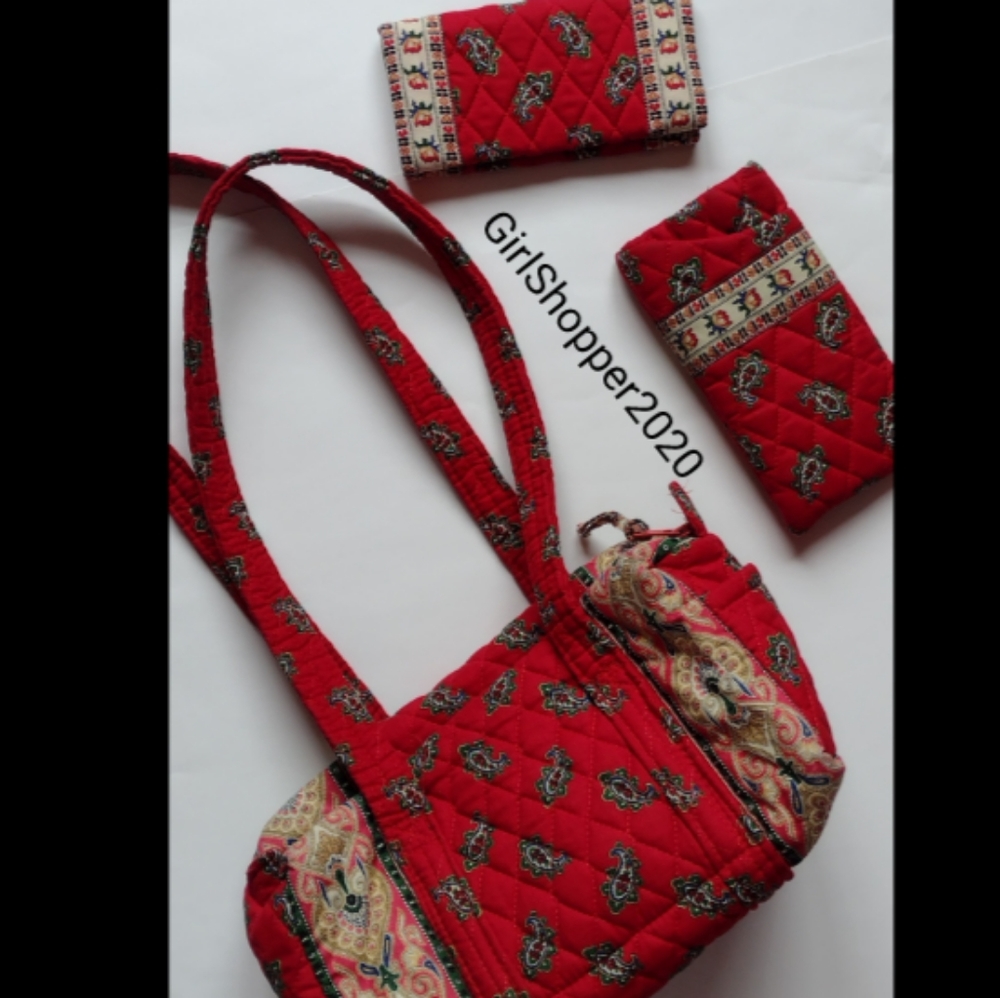 ‼️VERA BRADLEY Small Duffle Set